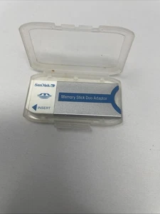 SanDisk Genuine Camera Memory Stick Duo Adaptor / Adapter - Picture 1 of 3