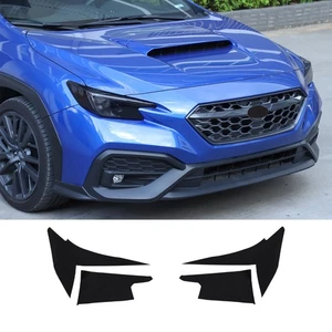 Smoked Precut Headlight Tint OVERLAY TPU Film Fits Subaru WRX 2022-2026 - Picture 1 of 21