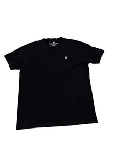 Psycho Bunny Classic Black V-Neck T-Shirt Size 8 XXL - Picture 1 of 5
