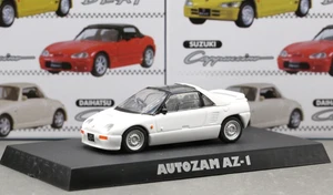 Coche deportivo ligero Aoshima 1/64 colección 2 Mazda Autozam AZ1 Kei coche blanco - Imagen 1 de 4