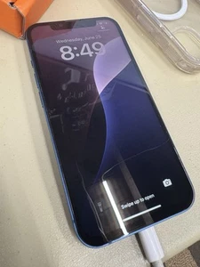 iPhone 13 Blue 128 GB ATT Works! Please Read. - Afbeelding 1 van 7