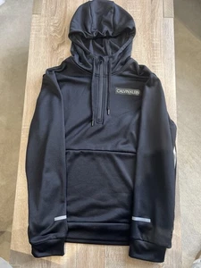 Calvin Klein Men’s Black Hooded Track Top  (XL) - Picture 1 of 4
