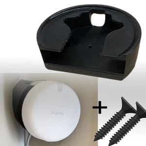 Aqara FP2 Presence Sensor Corner Wall Mount Bracket Holder Stand with Screws Kit - Picture 1 of 12
