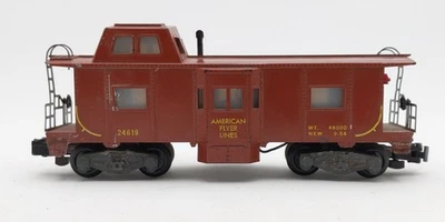 American Flyer 24619 Vintage S American Flyer Lines Baywindow Caboose - Image 1 of 4