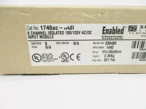 NEU Ungeöffnet Spektrum Steuerung 1746SC-IA8I EINGANGSMODUL 1746SCIA8I Kostenloser Versand - Bild 1 von 2