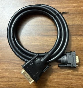 DVI - D Dual Link  Cable Ugreen 3 feet Black VGA Multimedia Source - Picture 1 of 6