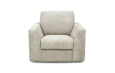 DFS Manual Recliner Armchair Chair Marley Silver RRP £599 - Image 1 of 3