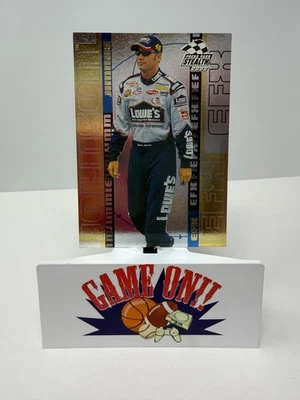 2002 Press Pass Stealth NASCAR Jimmie Johnson EFX Card #FX 11 - Image 1 of 2