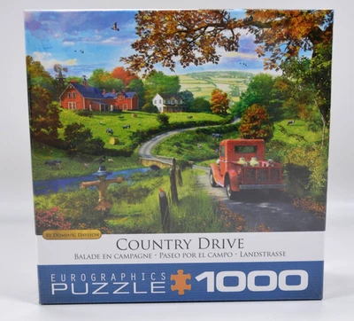 Eurographics 1000 Pc Puzzle COUNTRY DRIVE  New Sealed - Image 1 of 4