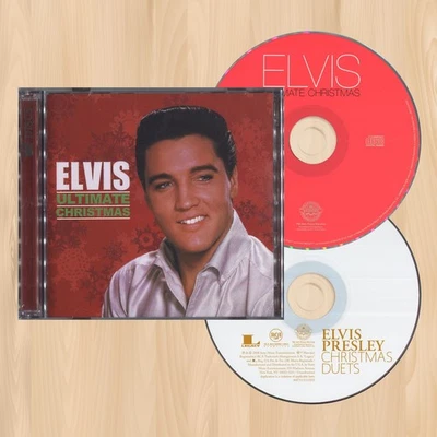 ELVIS PRESLEY Ultimate Christmas EXCLUSIVE 2-CD SET Here Comes Santa Claus  1207 - Image 1 of 2