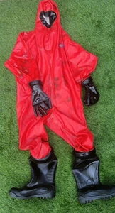 PFLUGER Chemical Protective Suit Type 1b-EN 943-1 2002 Size - XL - Picture 1 of 9