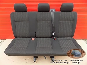 VW T6 Transporter Seat rear bench triple Transporter PANDU T5 Sitzbank  - Imagen 1 de 1
