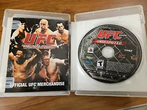 UFC 2009 Undisputed (Microsoft Xbox 360, 2009) Videojuego Caja Instrucciones - Imagen 1 de 3