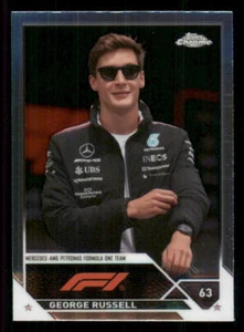 2023 Topps Chrome Formula 1 #14 George Russell - Picture 1 of 2