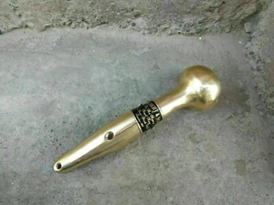 JWL(1) Solid Brass Designer Head Handles For Wooden Walking Stick Cane Gift Set - Picture 1 of 5
