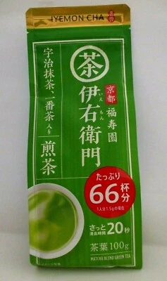 Té verde japonés IYEMON CHA SENCHA con Matcha 100 g Foto 1 de 3