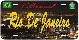 Rio de Janeiro Brazil RDJ08 Novelty Car License Plate - Picture 1 of 3