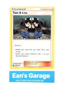 Pokemon Tate & Liza Entrenador Apoyo 148/168 Tormenta Celestial Poco Común - MN - Imagen 1 de 2