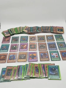 Yu-Gi-Oh Vintage Card Lot Of 200+. 12 Holos. Blue Eyes White Dragon. Read - Picture 1 of 12