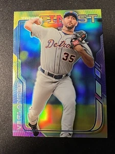 2014 Topps Finest Refractor Justin Verlander #85 - Picture 1 of 2