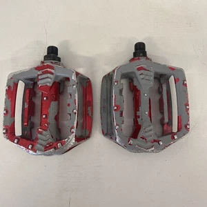 Shimano PD-MX15 Pedals Vintage Old School BMX 1/2" GT Red - Picture 1 of 10