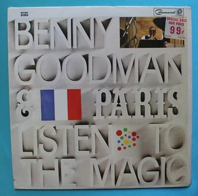 Benny Goodman & Paris-Listen to the Music-1978 Jazz Sealed - Image 1 of 4