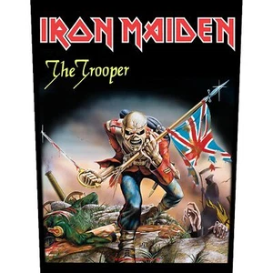 Iron Maiden - The Trooper -  Backpatch Rückenaufnäher - Imagen 1 de 1