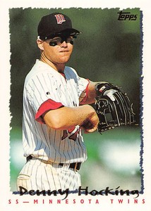 Denny Hocking 1995 Topps 122  Minnesota Twins