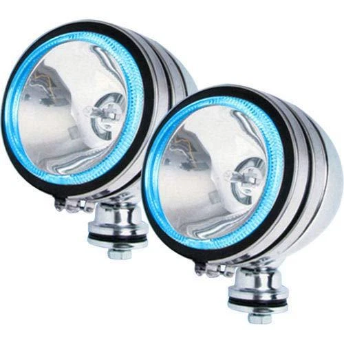 Светодиодный 6" 12 В автомобильный фургон 12 В ангел глаз хром прожектор - Изображение 1 из 1