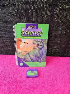 Leapfrog Leappad Quantum Pad Scienza Il Mondo dei Dinosauri Imparare Gioco Libro - Foto 1 di 3
