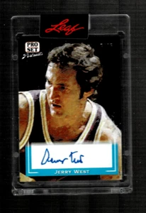 2022 LEAF PRO SET SPORTS JERRY WEST AUTO 6/25 - Picture 1 of 2