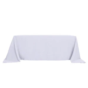 12 pcs 90"x132" Polyester Tablecloths Wedding Party Table Linens Events Home - Picture 1 of 265