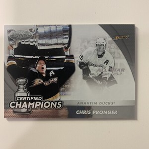 2011-12 Certified Champions All-Star 2011-2012 1/5 Schroeder Pronger #13 HOF