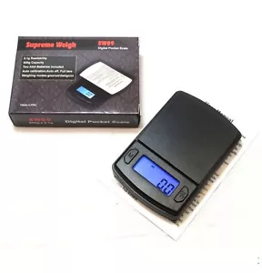 SW09 Digital Mini Pocket Scale 600 x 0.1 Readability Jewelry Food Small Weight - Picture 1 of 1