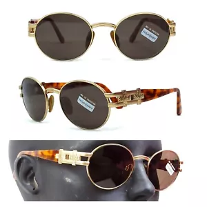 Yves Saint Laurent Round Sunglasses FRANCE Genuine Outdoors Men 52-20 135 MM - Picture 1 of 20