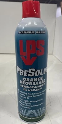 LPS 01420 Industrial Orange Degreaser, 15 oz Aerosol, PreSolve Series, 1 Can - Image 1 of 4