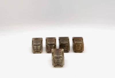 AMF Potter Brumfield KRP11AG Relay - Lot of 5 - Cracked Plastic - Image 1 of 4