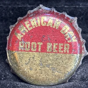 Vintage American Day Root Beer Soda Original Bottle Cap Cork Back #444 - Picture 1 of 17