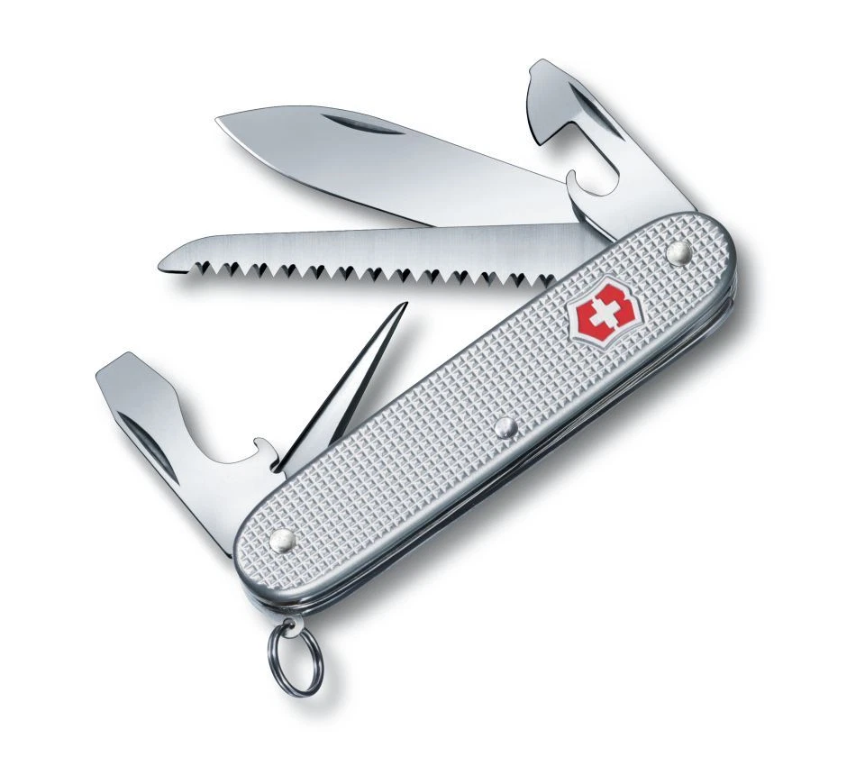 Victorinox - Navaja Suiza Farmer Alox Plata 9 Funciones - 0.8241.26 Foto 1 de 1