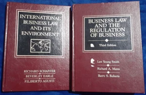 Business Law & the Regulation of Business & International Busines*WRITING,STAINS - Imagen 1 de 11