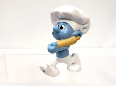 Figura de PVC Pitufo Juguete Happy Meal McDonalds 2013 Pitufo 3 pulgadas Foto 1 de 4