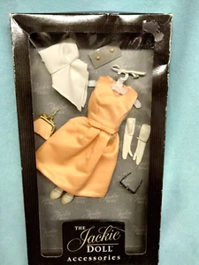 💙 NRFB Franklin Mint Jackie Kennedy INDIA STATE VISIT~🍃🪷Vestido melocotón🪷🍃 - Imagen 1 de 9