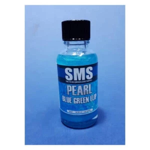 SMS PRL10 Pearl Acrylic Lacquer Blue Green Flip 30ml Brand New - Picture 1 of 2