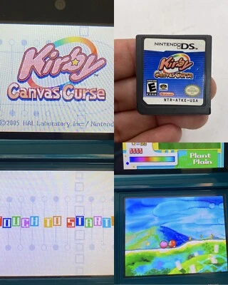 Kirby: Canvas Curse (Nintendo DS, 2005) только картридж, проверенный работает подлинный! - Изображение 1 из 4
