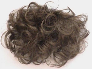 WOMENS PULL-THROUGH HAIR TOPPER WIGLET BANGS HAIRPIECE ENHANCER ADD ON CROWN - Picture 1 of 6