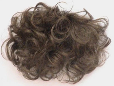 MUJERES TIRAR-THROUGH PELO TOPPER WIGLET FLEQUILLO POSTIZO POTENCIADOR AÑADIR CORONA Foto 1 de 4