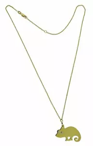 Roberto Coin diamond Chameleon necklace in 18k yellow gold - Picture 1 of 3