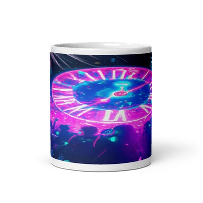 Neon Lights New Year's Eve 11oz Mug - Image 1 of 3