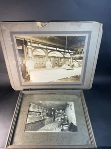 2 Antique Photos Schwartz Butcher & Hilton Show Repair  - Picture 1 of 19