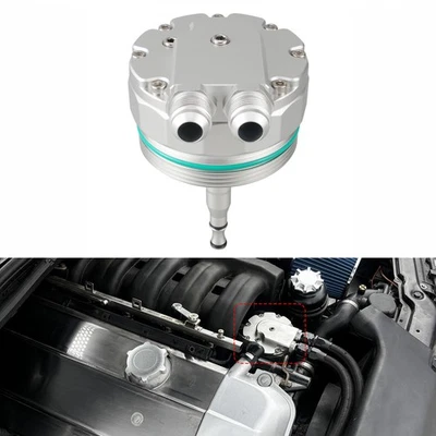 Aluminum Engine Oil Filter Cover Cap For BMW E46 323i 323Ci 328i 328Ci 1999-2005 - Image 1 of 4